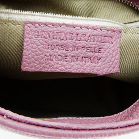 Geanta dama din piele naturala B-8960 123 Roz plamaniu [8]