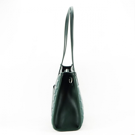 Geanta David Jones cu imprimeu B-6842-5 11 verde inchis [3]