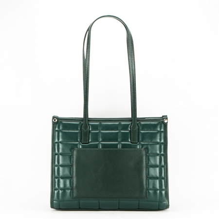 Geanta David Jones cu imprimeu B-6842-5 11 verde inchis [4]