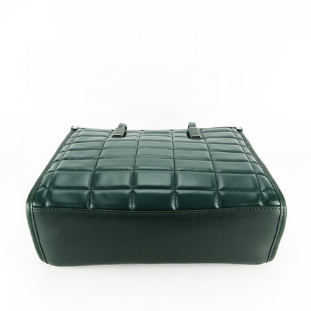 Geanta David Jones cu imprimeu B-6842-5 11 verde inchis [5]