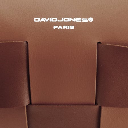 Genta dama mica David Jones B-6645-1 14 Cognac [9]