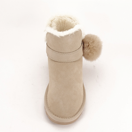 Ghete bej din piele naturala B-W8006 19 [3]