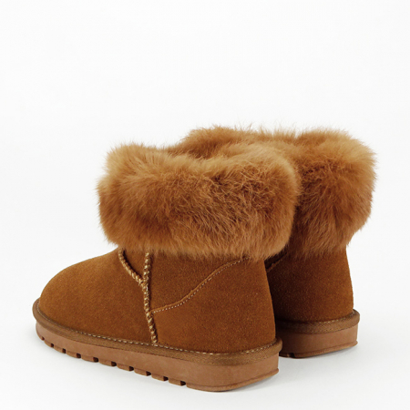 Ghete camel din piele naturala B-5868 112 [2]