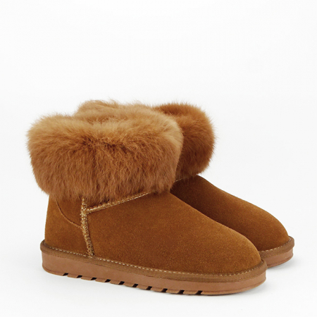 Ghete camel din piele naturala B-5868 112 [5]