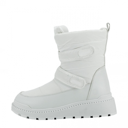 Cizme si botine - Ghete de zapada albe 21-Q83 112