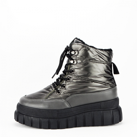 Ghete de zapada impermeabile argintiu inchis DKB8366 113 [1]