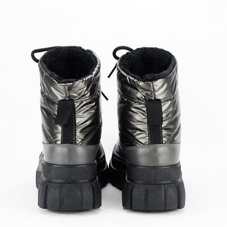 Ghete de zapada impermeabile argintiu inchis DKB8366 113 [3]