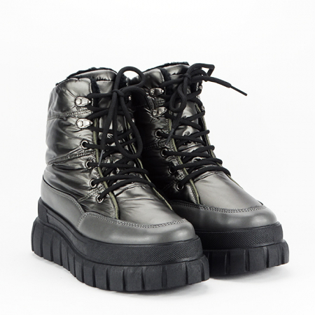 Ghete de zapada impermeabile argintiu inchis DKB8366 113 [5]