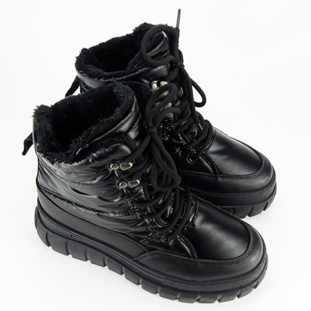 Ghete de zapada impermeabile negre DKB8366 113 [6]