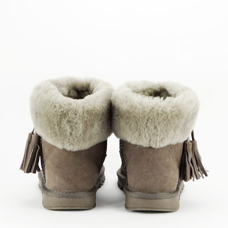 Ghete din piele naturala maro B-W8010 [3]