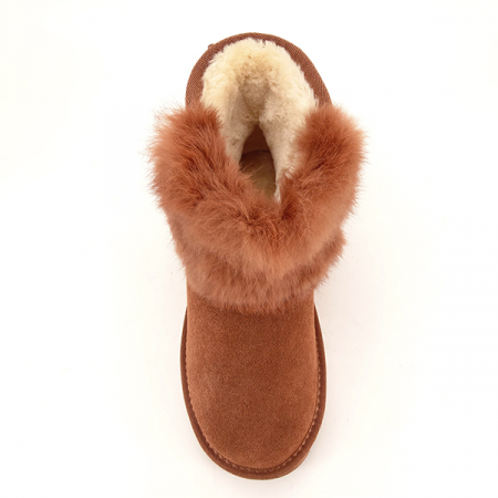 Ghete maro din piele naturala B-5839 117 [6]