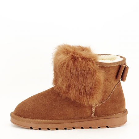 Ghete maro din piele naturala B-5839 117 [1]