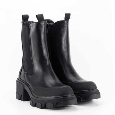 Ghete negre casual B-M110 112 [4]