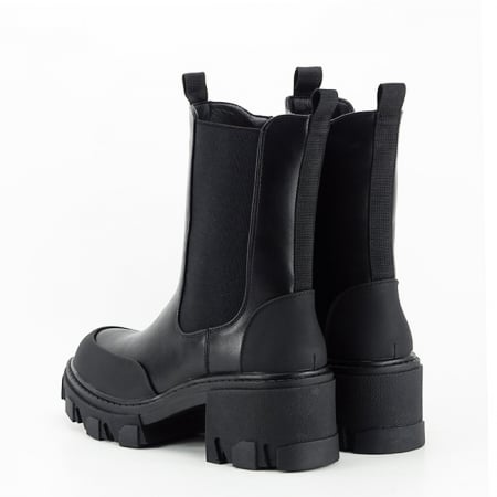 Ghete negre casual B-M110 112 [2]