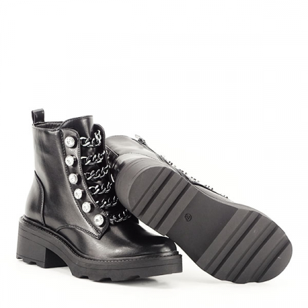 Ghete negre cu cristale Ramona 118 [8]