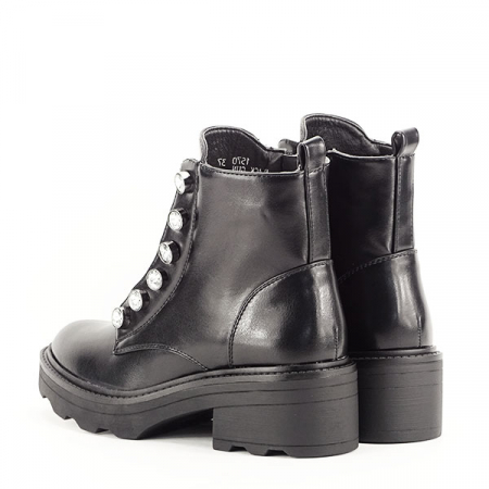 Ghete negre cu cristale Ramona 118 [3]