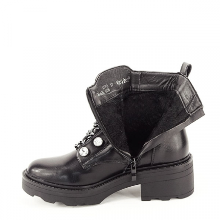 Ghete negre cu cristale Ramona 118 [7]