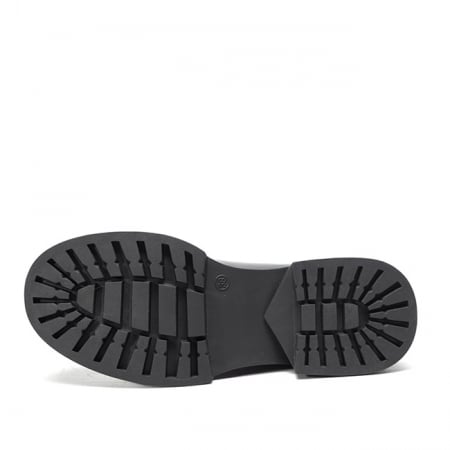 Ghete negre cu fermoar in fata B-7781A 114 [7]