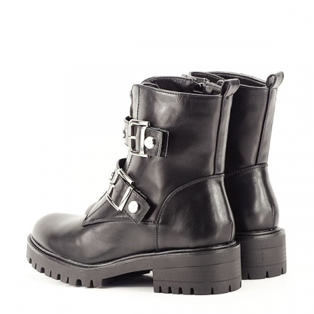 Ghete negre cu perle Lucia 117 [3]