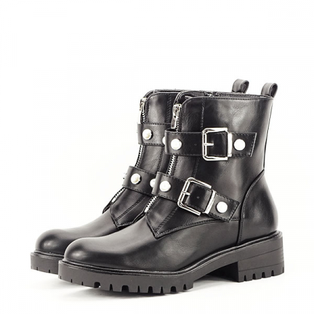 Ghete negre cu perle Lucia 117 [1]