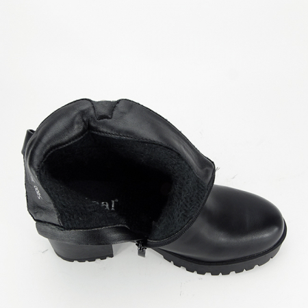 Ghete negre cu talpa groasa 5800 115 [7]