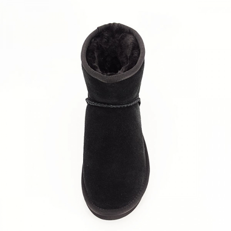 Ghete negre din piele naturala Abby 111 [6]