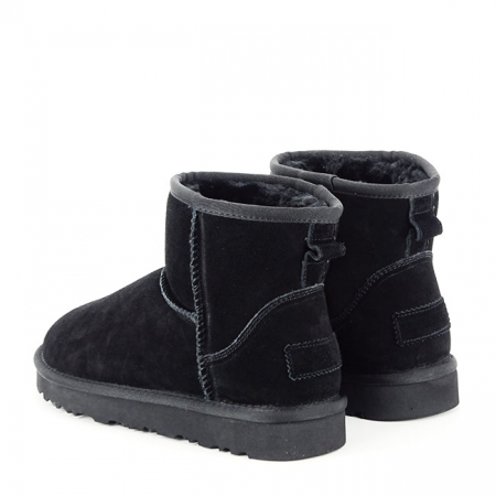 Ghete negre din piele naturala Fiona 116 [6]