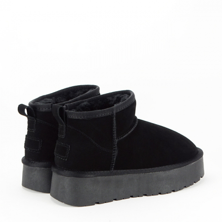 Ghete negre din piele naturala B-JB1924 118 [5]