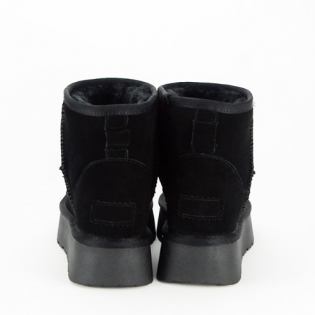 Ghete din piele naturala negre B-JB1925 117 [5]