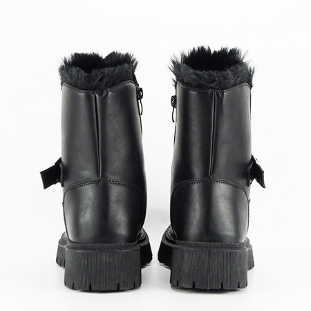 Ghete negre imblanite B-B026-86 112 [3]