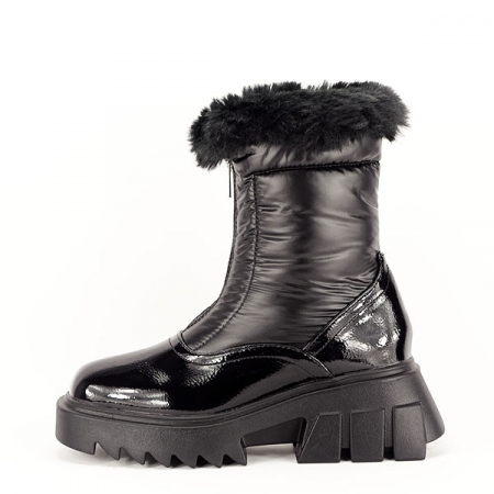 Cizme si botine - Ghete negre impermeabile B-HOT2056 116