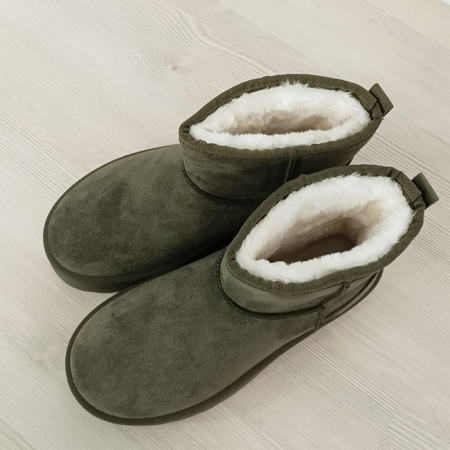 Ghete verzi imblanite cu talpa groasa B-LT33-45 111 [7]