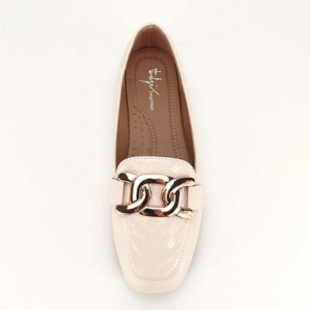 Mocasini bej Corina [6]