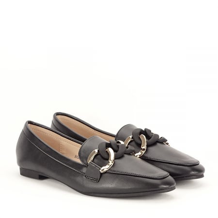 Mocasini negri Gloria [2]