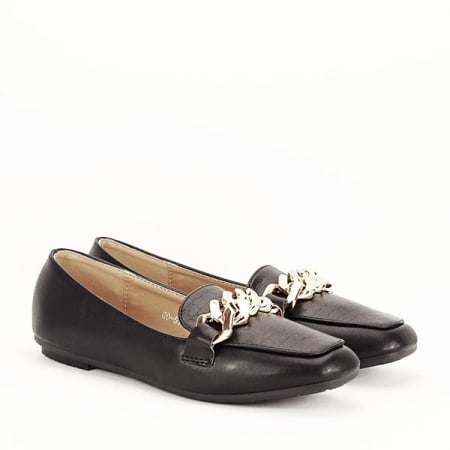 Mocasini negri Lavinia [2]