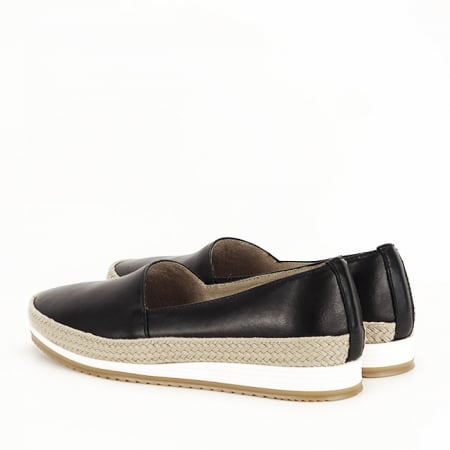 Mocasini piele naturala negri B-LR8383 02 [3]