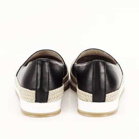 Mocasini piele naturala negri B-LR8383 02 [4]