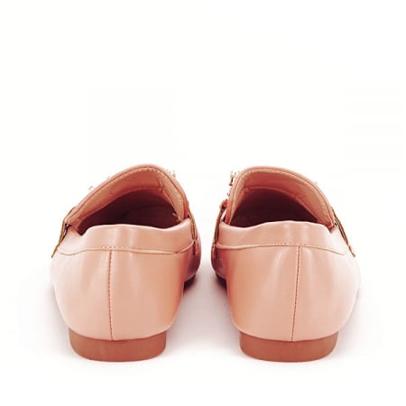 Mocasini roz cu perle Meredith [4]