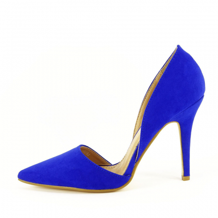 Femei - PANTOFI ALBASTRI DECUPATI B-LBS2030 04