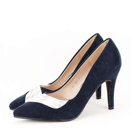 Femei - Pantofi albastru inchis office/elegant Briana 04