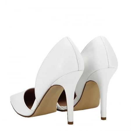 Pantofi albi decupati BLJY6627 01 [6]