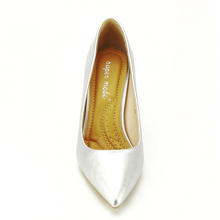 Pantofi cu toc B-4996 03 Argintiu [3]