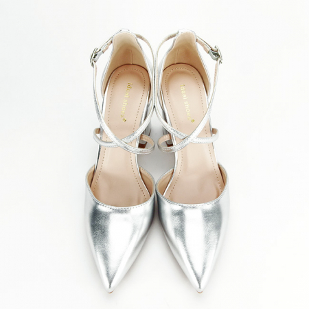 Pantofi argintii eleganti 8710 04 [6]