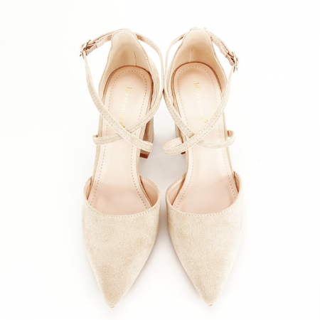Pantofi bej eleganti 8709 04 [6]