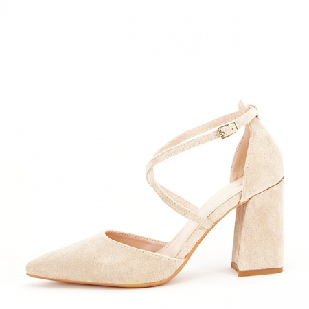 Pantofi bej eleganti 8709 04 [1]