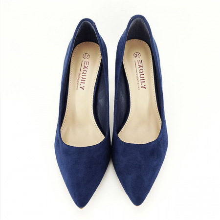 Pantofi bleumarin eleganti H1014 01 [2]
