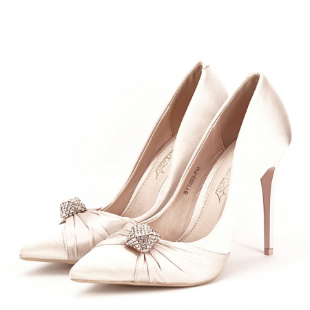 Pantofi cu toc bej eleganti Sabrina 02 [1]