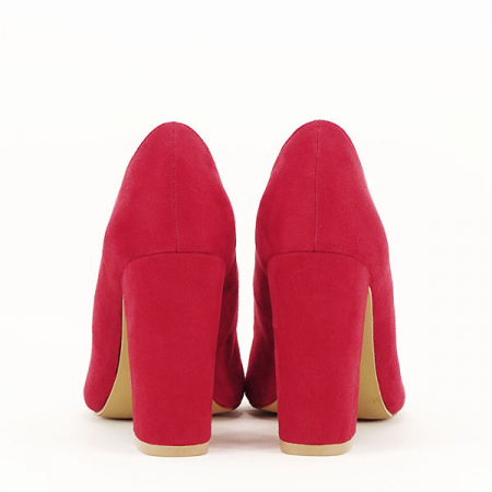Pantofi cu toc rosii Leila 02 [6]