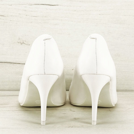 Pantofi eleganti albi BG1313 02 [4]