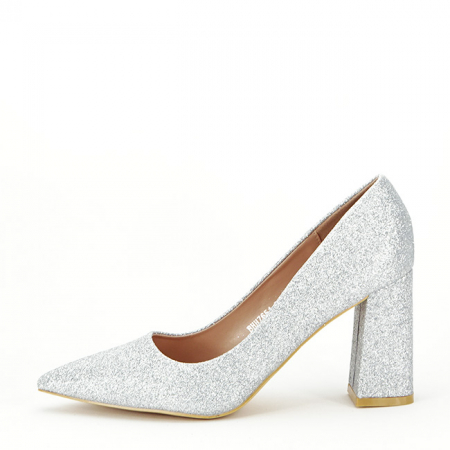 Pantofi eleganti argintii BHH7651 01 [1]